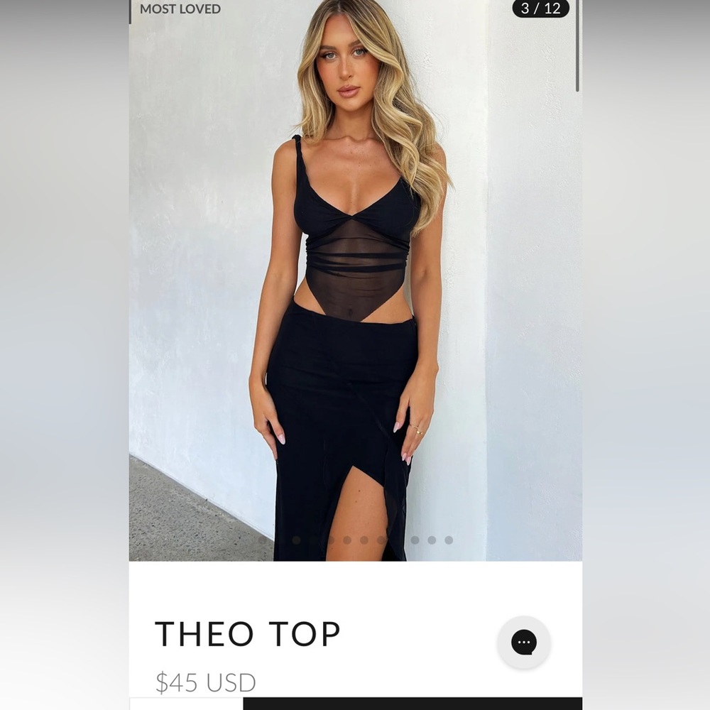 Tiger mist theo top